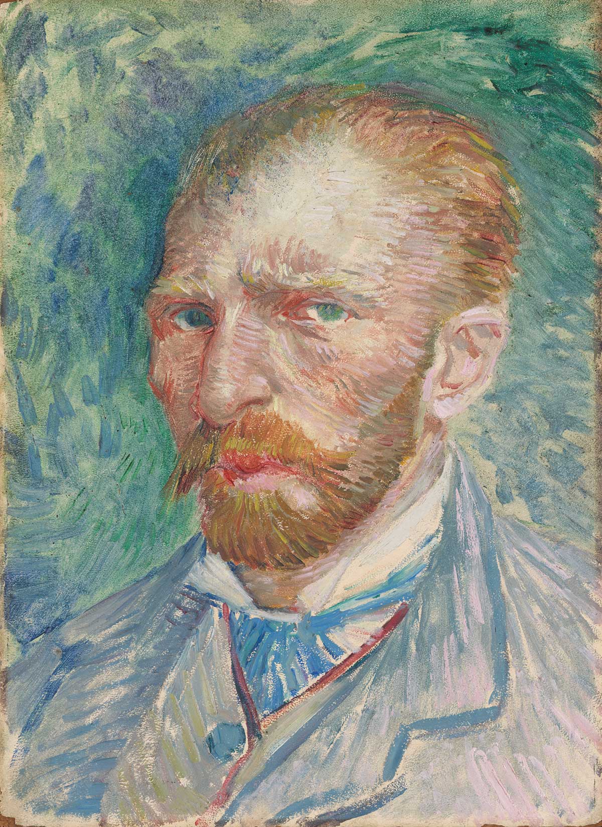 フィンセント・ファン・ゴッホ《自画像》