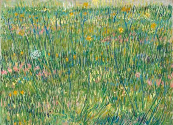 フィンセント・ファン・ゴッホ《草地》